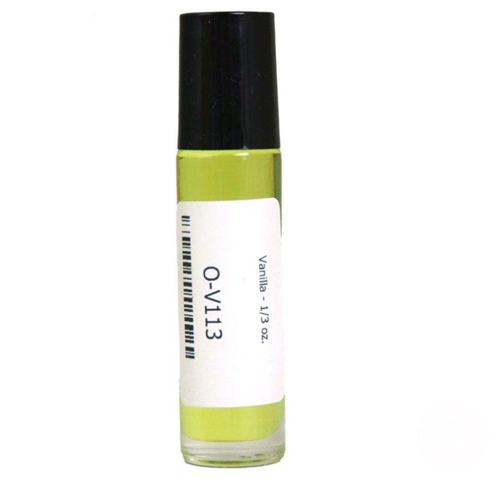Vanilla 1/3 Oz  Unisex Fragrance Roll-On Candle making Oil